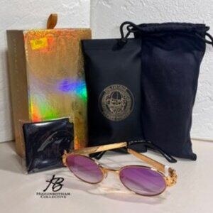 Vintage Frames Company 4420 0089 Blue Sunglasses Corey Shapiro Limited Edition